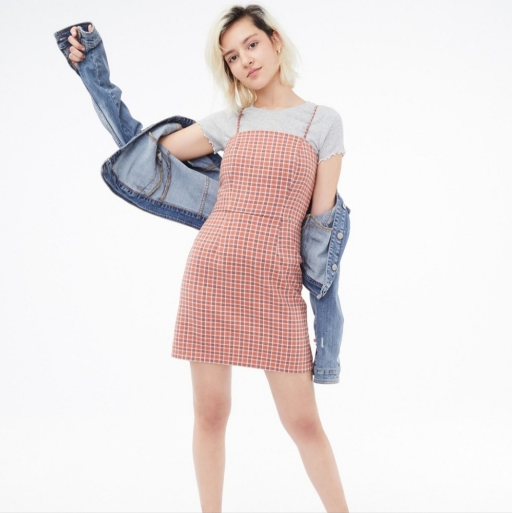 Aeropostle Plaid Mini Dress